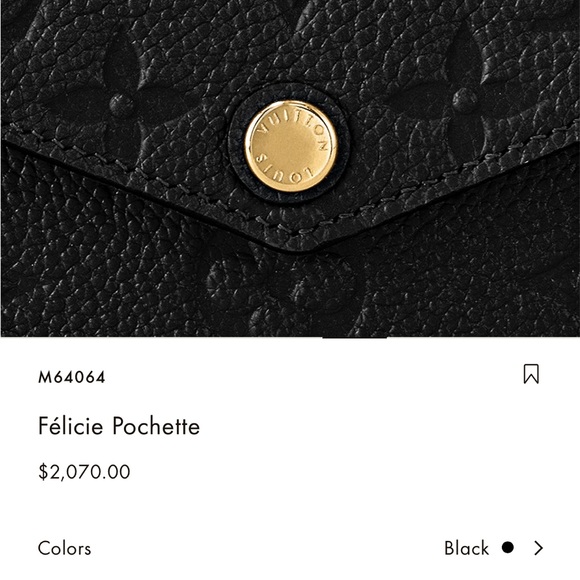 SOLD - Authentic LV Félicie Pochette - Picture 9 of 11